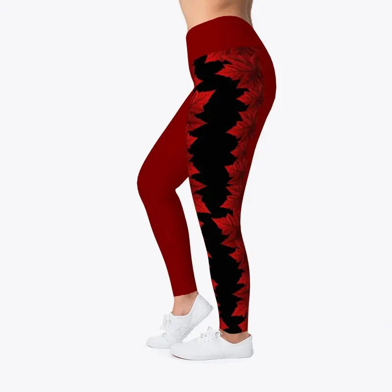 Canada Maple Leaf Leggings and Souvenirs